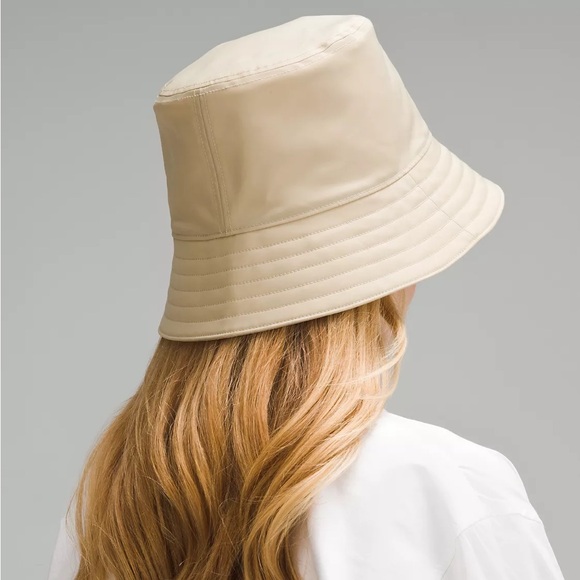 LULULEMON nylon bucket hat beige NWT - Picture 2 of 9